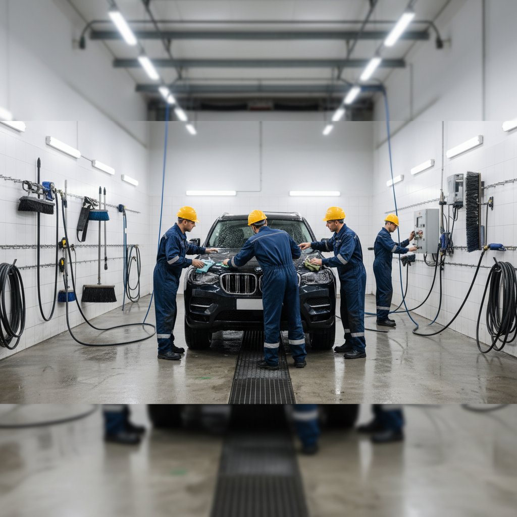 Sixape truck wash facility in Toronto